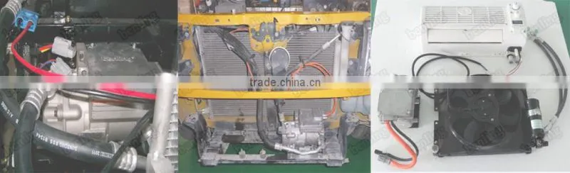 DC electric A/C compressor