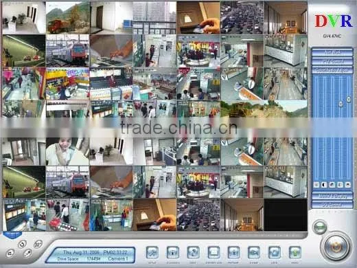 High quality PC Based DVR HK-DVR 204H 208H 216H 232H 264H 4 8 16 32 64 ch dvr system
