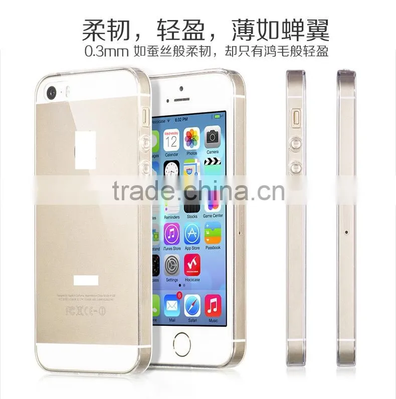 2014 NEW Super slim TPU case cover for apple iphone 5 case smartphone case