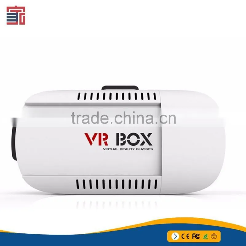 Hot New products for 2016 portable 2nd generation VR BOX 2 Virtual Reality 3D Glasses for blue film video open sex video