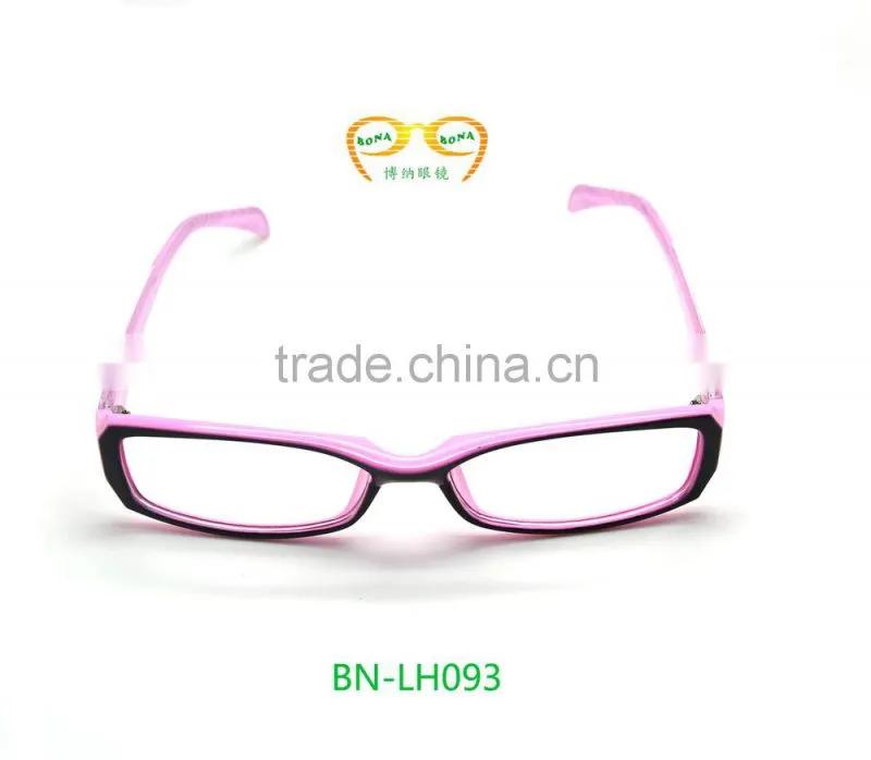 Plastics pink Reading glasses made in china
