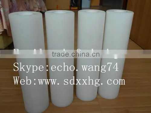 Hard heat resistant plastic UHMWPE/HDPE rods, Solid plastic rods, UHMWPE/HDPE rods