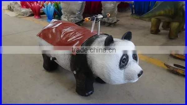 Coin Operated Animatronics walking dinosaur puppet