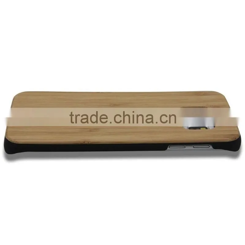 Factory Price For Galaxy S6 Edge Case PC+Bamboo Wood for Samsung S6 Edge Case for Galaxy S6