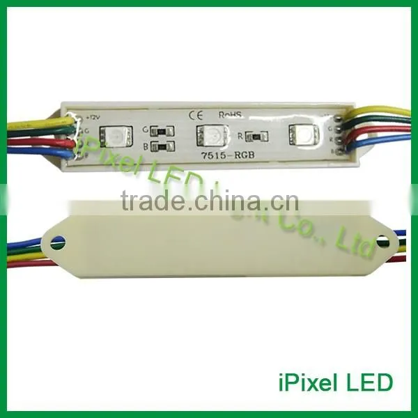 SMD led channel letter module3 chips 5050 SMD injection led module