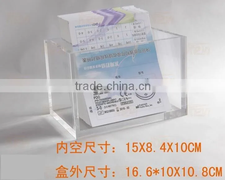 acrylic card brochure holder