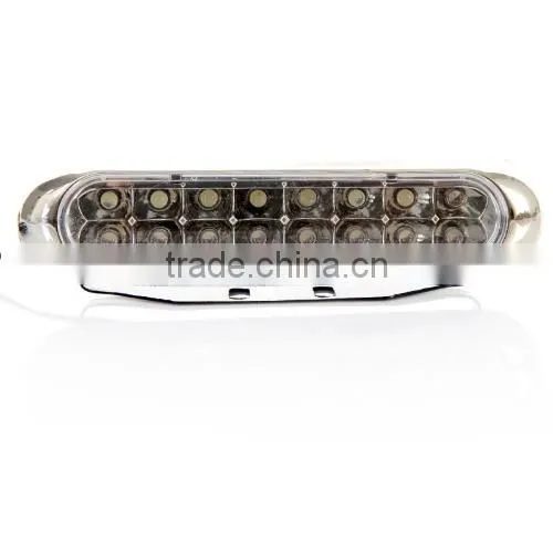 Universal White 16 LED Daytime Running Light DRL Car Fog Day Driving Lamp 2pcs