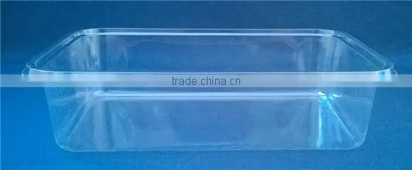 Disposable Clear PET tray for food