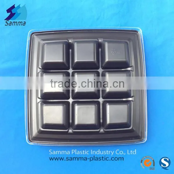 Plastic Disposable Divider Food Tray