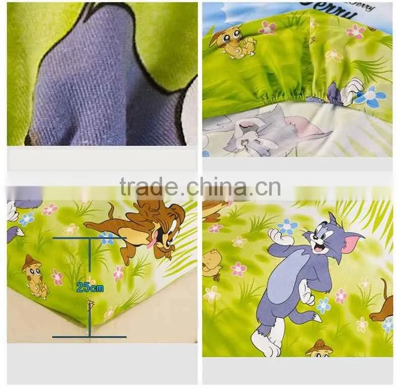 Elastic 65% Polyester 35% Cotton Full Fitted Sheet