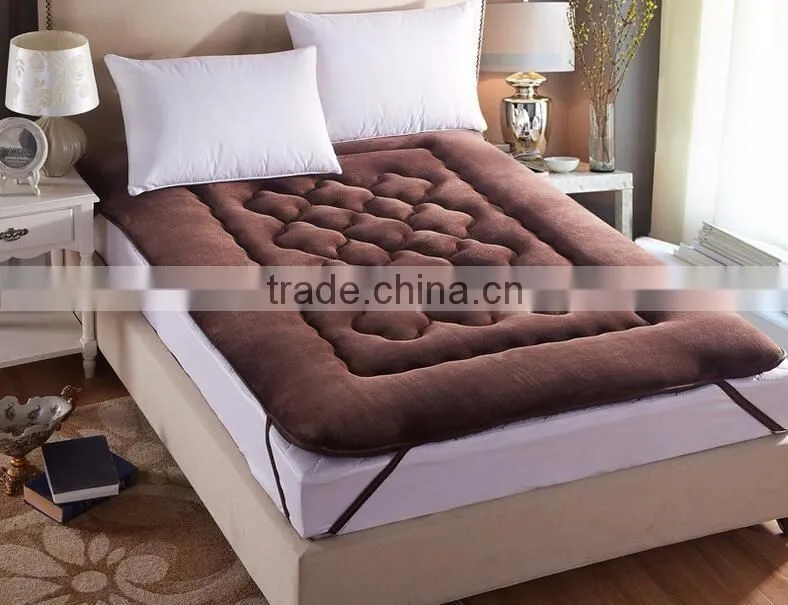 Red or Brown Queen Twin XL Waterproof Foam Mattress Pad