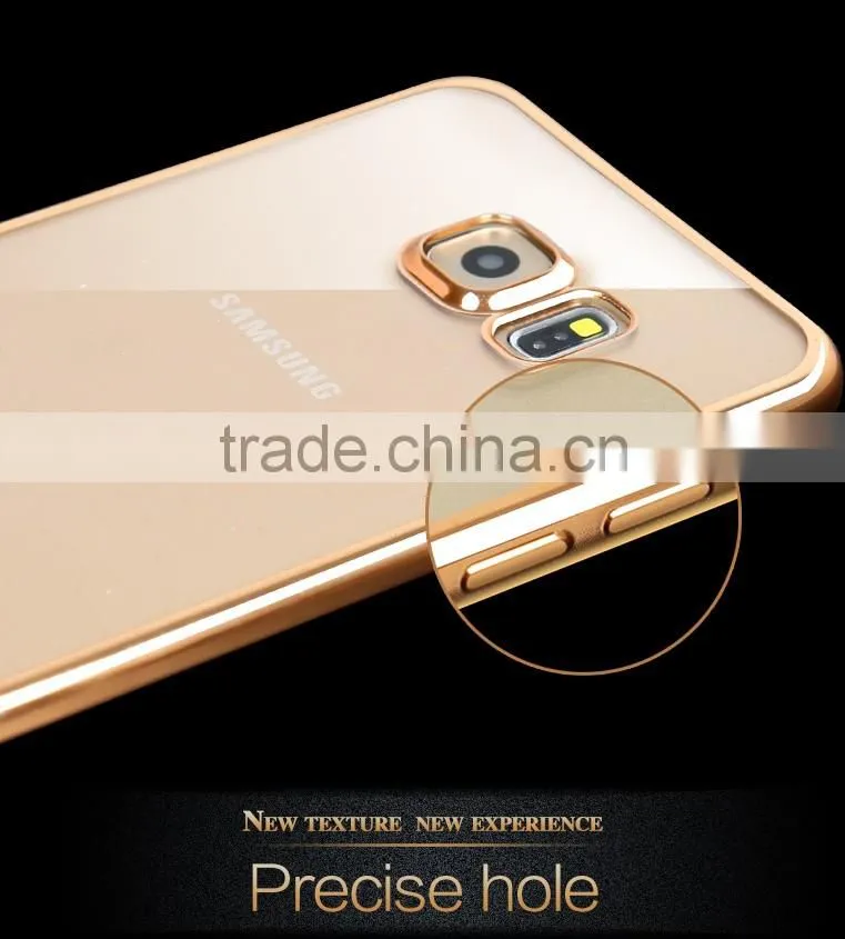 Free Samples Clear case cover for samsung galaxy s6 edge plus soft tpu case