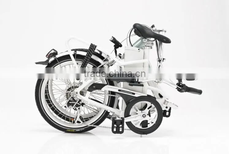 Folding style electric bicycle