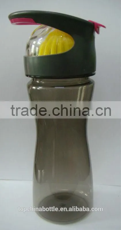 Lemon water bottle bpa free tritan for juice