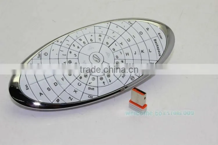 Brand Lefant 2.4ghz Wireless 3D Gyroscope Air Mouse Keyboard For Andriod TV/PC
