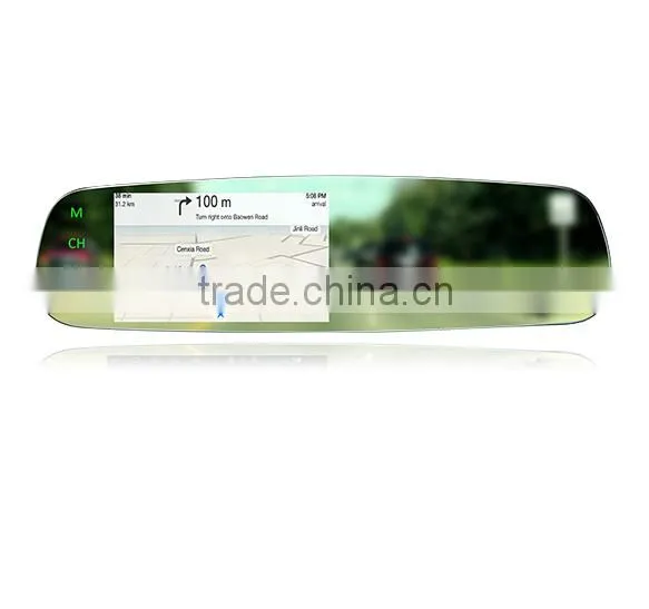 4.3 inch car frameless digital rearview camera mirror monitor