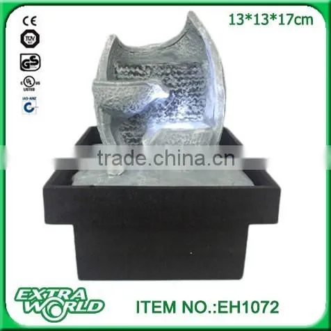indoor bamboo style mini fountain battery operated