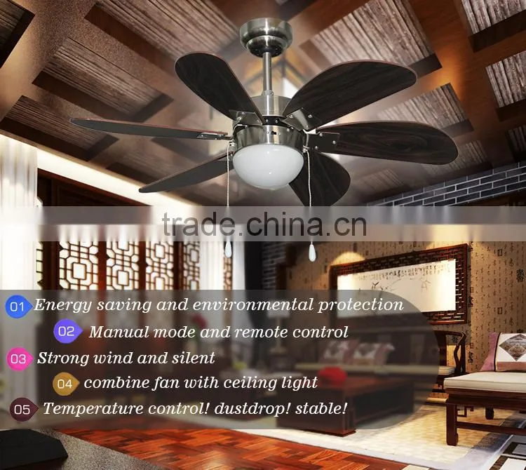 Indoor Lighting Elegant Decorative Rotary Fan