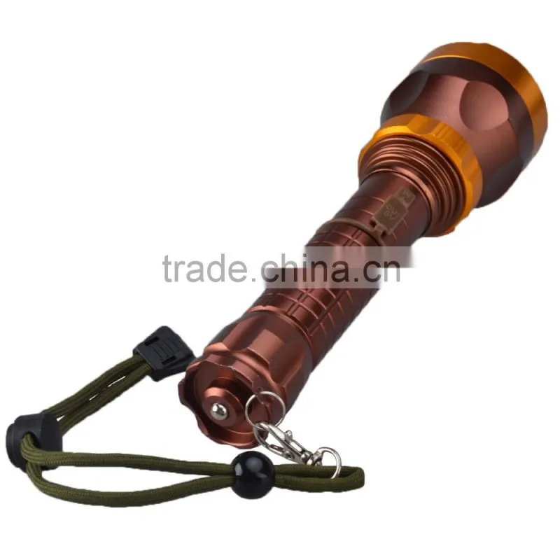 explosion proof aluminum flashlight army tactical flashlight