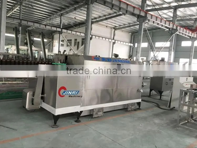 recycle glass bottle washing/washer/rinsing/rinser line