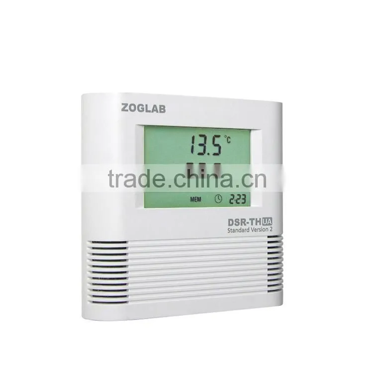 High precision Temperature Data Recorder, Humidity Data Logger with Alarm