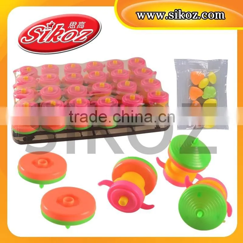 SK-T367 Peg-top toys candy in tray