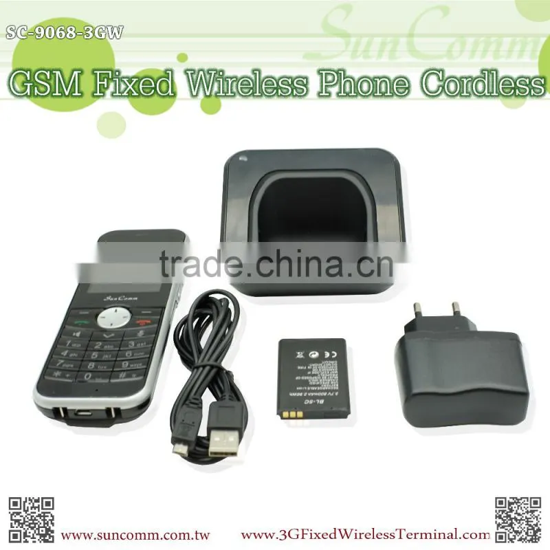 SC-9068-3GW 3G Handset Phone cordless with Wifi