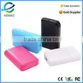 High quality Best-Selling rechargeable power bank phone mobile charger with 5V 2.1A output portable power bank