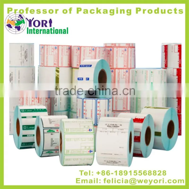 YORI high quality printing custom barcode printing roll label