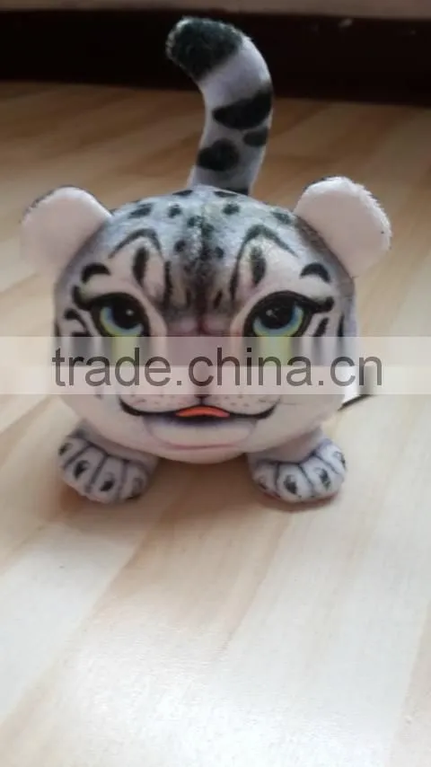 promotional gift plush toy shrike bird 3 D printing plush bird earthbag small shrike bird plush earthbag with beans
