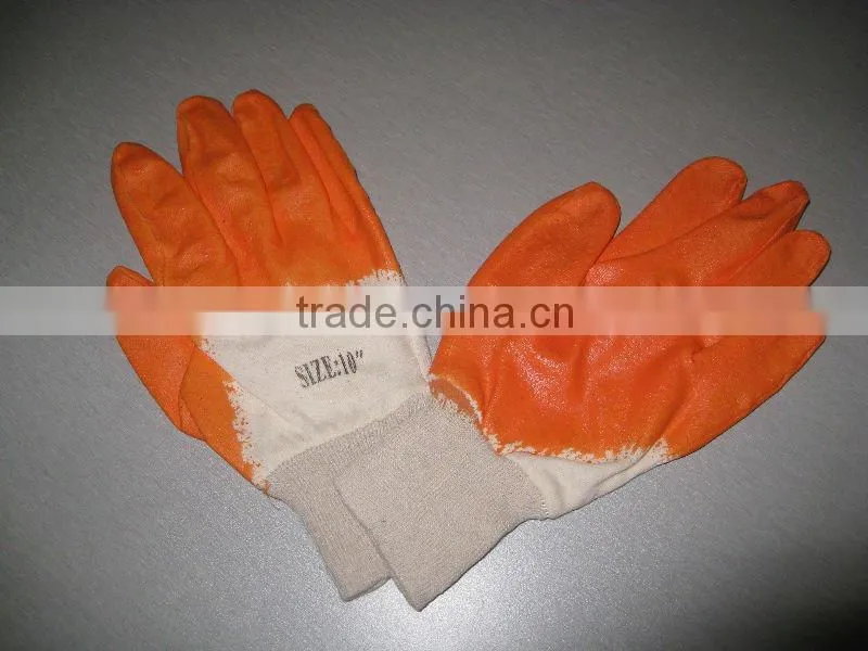 latex coated gloves