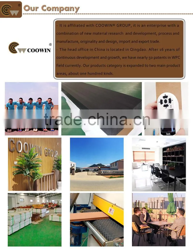 wpc manufacturer feelings garden decoration wood villa teak house solid composite decking wood plastic flooring