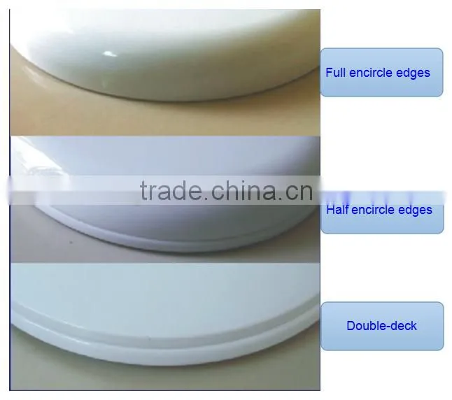 Urea duroplast toilet seat cover soft close SS hinge toilet seat