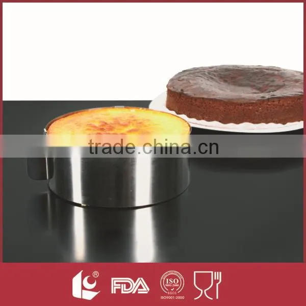 Wholesale retractable stainless steel cake ring set