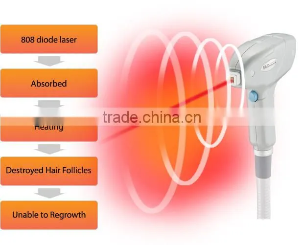 Apolomed new 808 laser diode hair removal system