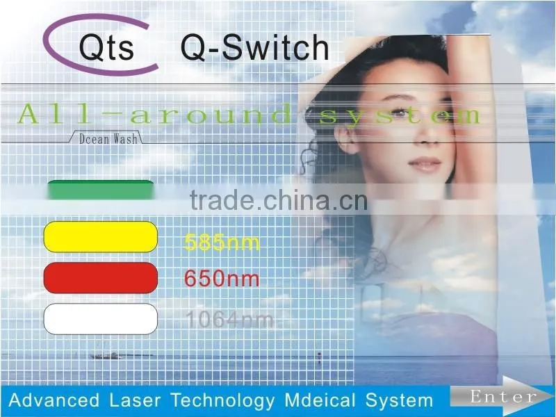 q switch nd yag laser/laser tattoo removal/laser tattoo removal machine medical equipments