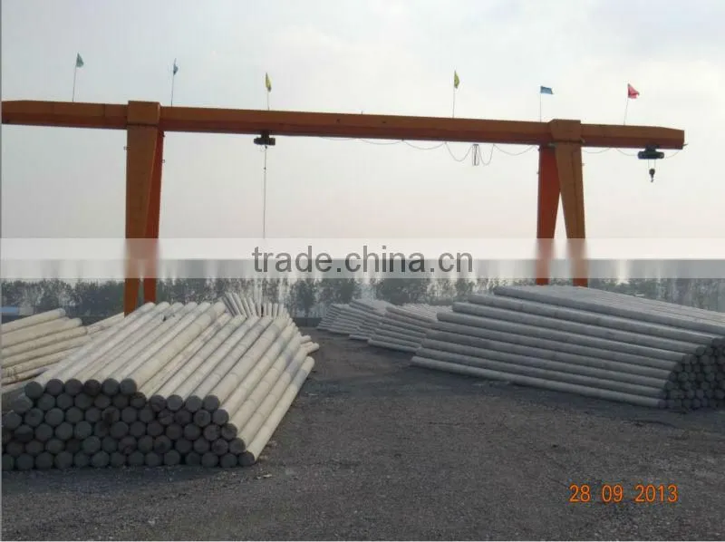 Electric prestressed concrete pole making machine price machine for concrete pole
