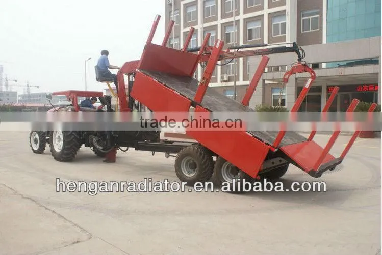 Log Loader Trailer, Hot Sale in USA&CA, Log Loader With Trailer