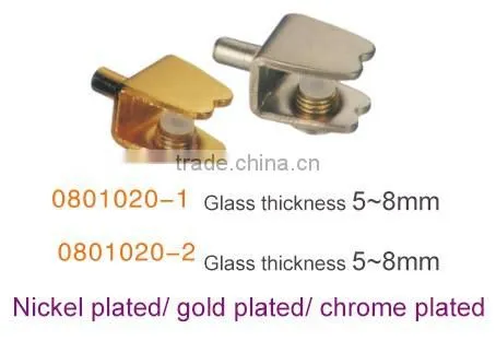 diameter 5mm nickel plated cabinet shelf support pin for glass
