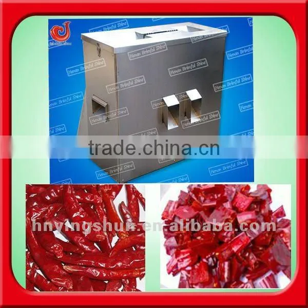 Stainless steel pepper cutting machine