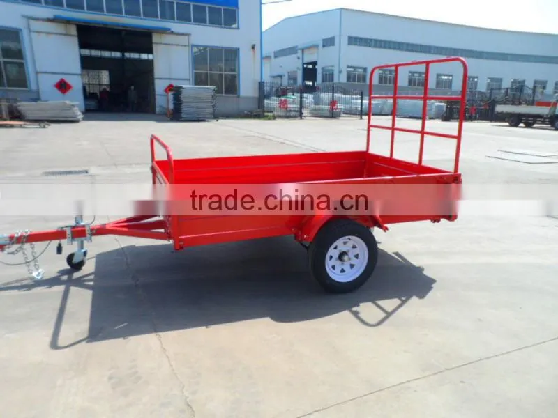Single axle Aluminum cargo trailer with CE
