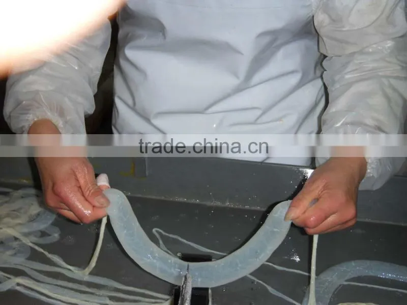 Natural salted sheep casing
