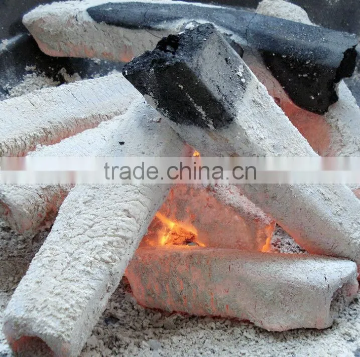 Smokeless ,no smell and 6-7 hours buring time high tempature and high hardness, density Machine made Charcoal / BBQ charcoal