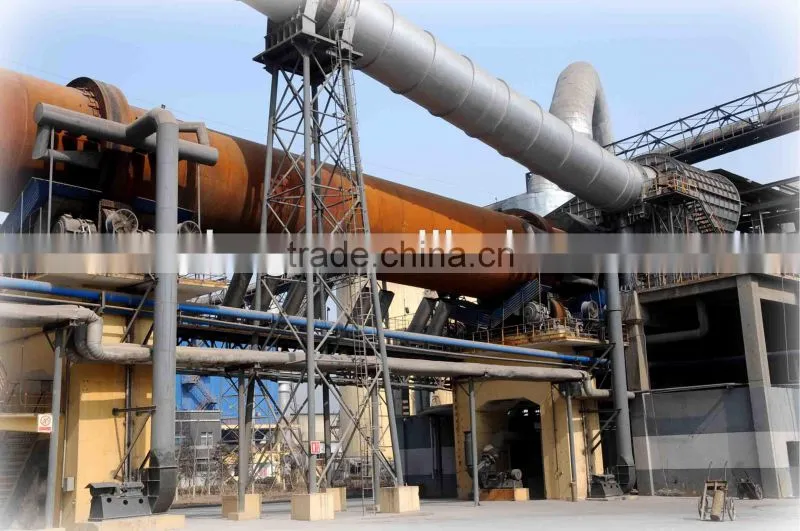 China manufacturer Cement making machine Yuhong rotary calcination kiln