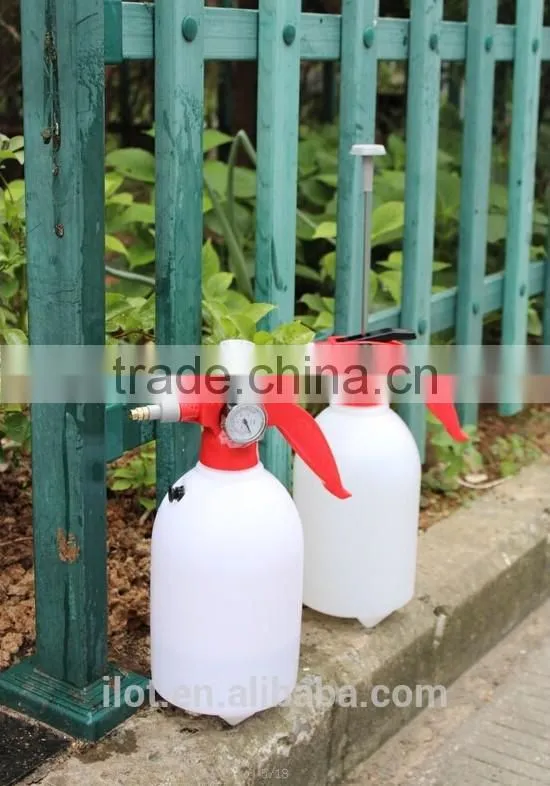 2L mini Pressure Sprayer with Pressure Gauge and Safety Valve