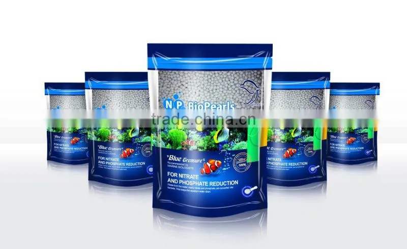 China export 500ml/bag high quality aquarium white NP bio pellets