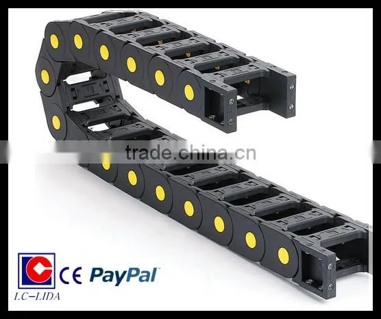 machine flexible plastic cable chain