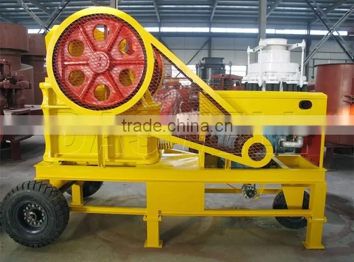 Mobile Diesel Jaw Crusher