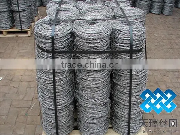 High quality different types of galvanized barbed wire