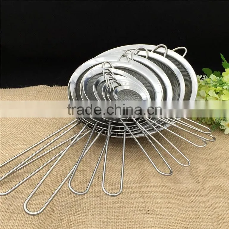 stainless steel wire mesh kitchen cooking deep frying basket chicken frying basket fried basket